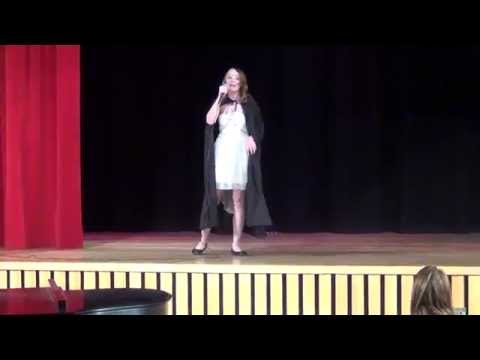 "Let It Go" - Hannah's talent show performance.