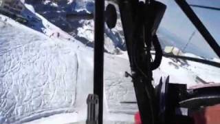 preview picture of video 'UNESCO World Heritage site Jungfrau region - scenic flight with historic Piper Super Cub'