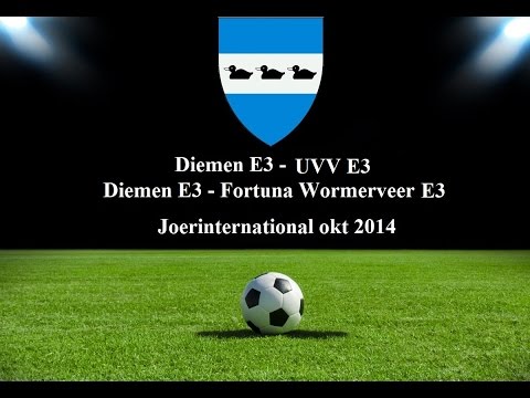 Diemen E3 - UVV E3 & Fortuna Wormerveer E3 (oktober 2014)