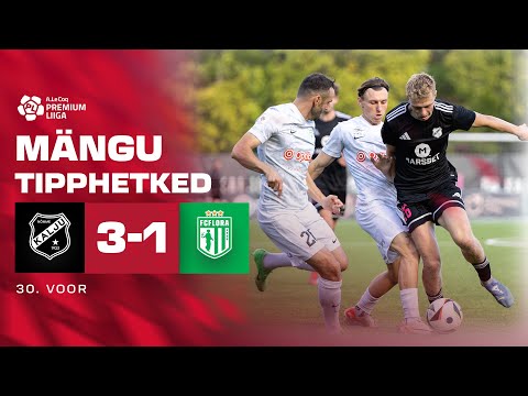 Nõmme Kalju FC - Tallinna FC Flora I 3:1 I A. Le Coq Premium liiga 30. voor I 2025