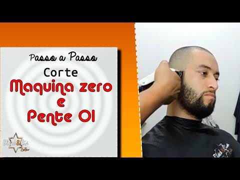Step by Step Haircut with Wahl Zero Machine and Comb 1 - For beginner barbers