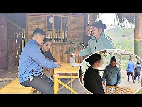 A girl suddenly appeared, and she couldn't believe her eyes when she saw this scene.