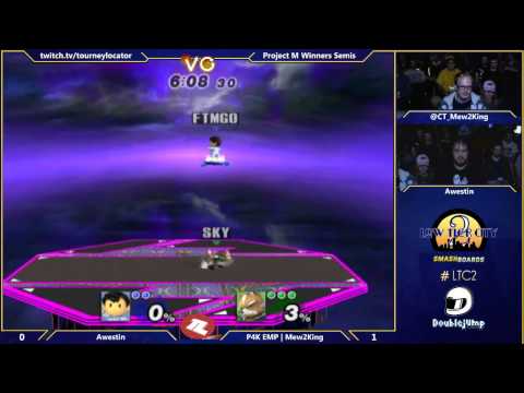 LTC2 - Awestin (Ness) Vs P4K EMP | Mew2King (Fox) SSBPM Winners Semis