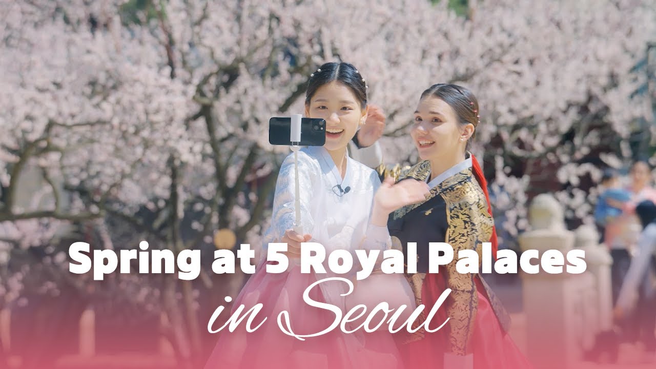 Spring at the 5 royal palaces in Seoul