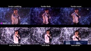 Heroes - Eurovision and Melodifestivalen 6 x Split Screen