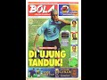 Tabloid BOLA ED 1214 Selasa 2002 06 04 Di Ujung Tanduk
