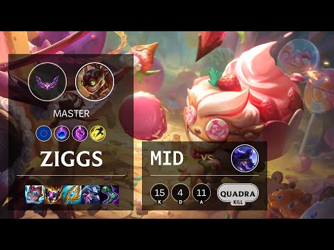 Ziggs Mid vs Ryze - EUW Master Patch 12.5