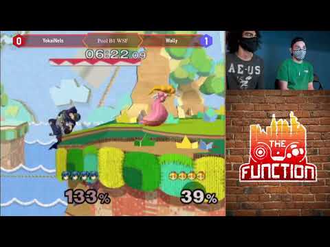 The Function: Wally (Peach) vs YokaiNels (Marth) - Pool B1 WSF SSBM
