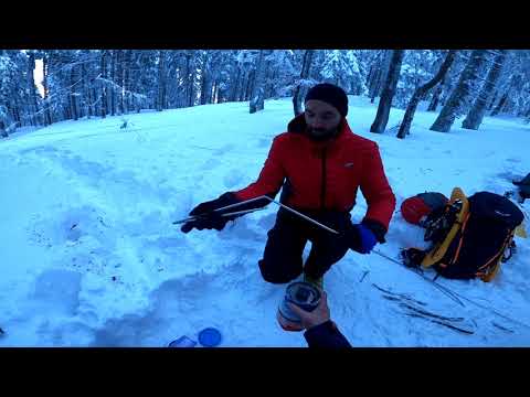 Zimowy biwak w Beskidach