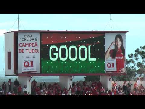01/05/2011 - Inter 1 x 1 Grêmio - Gol do Damião filmado da Superior em FULL HD