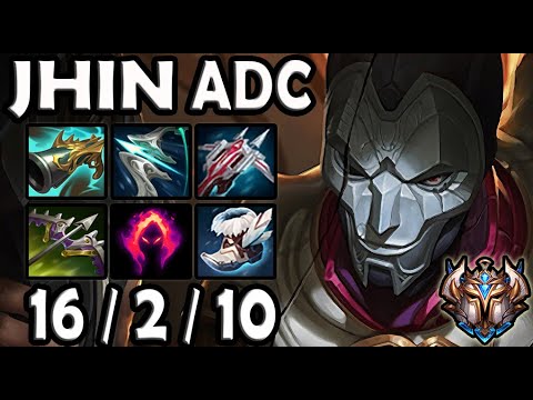 Jhin vs Kaisa ADC - EUW Master Patch 11.18 ✅