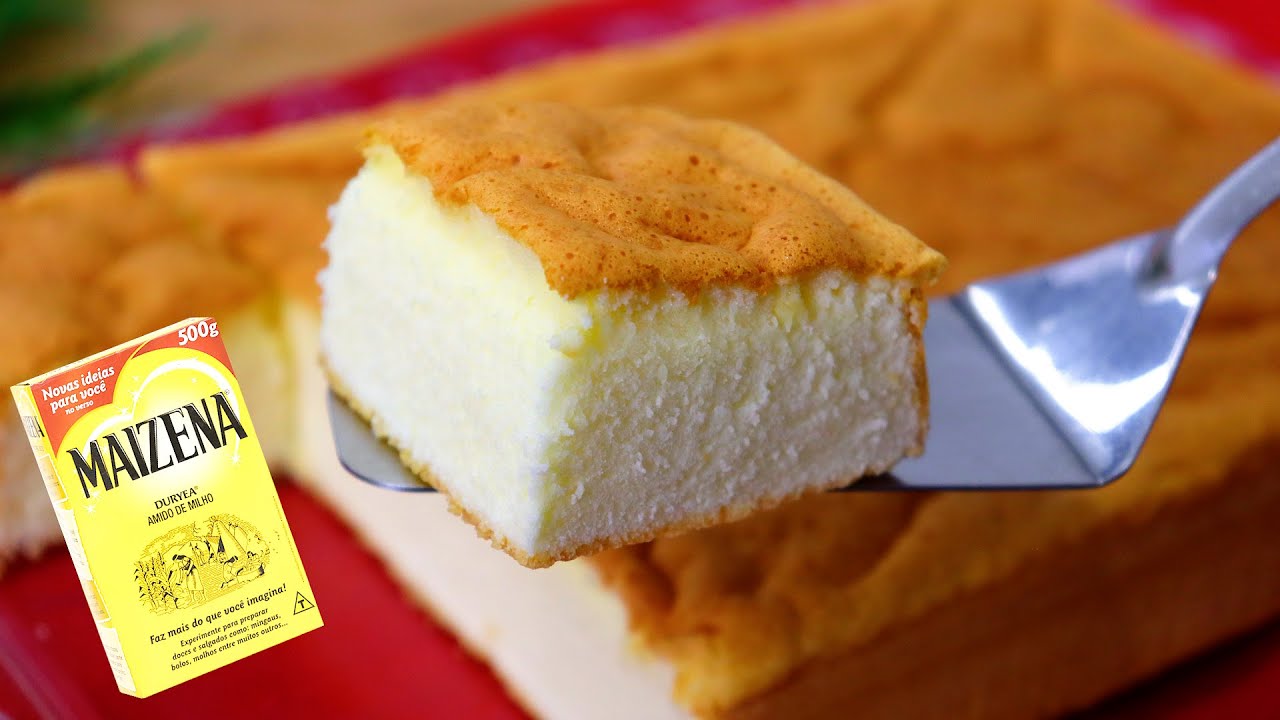 BOLO MOÇA DE MAIZENA