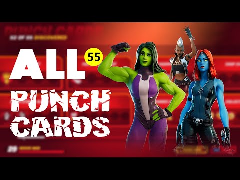 All 63 Punch Cards in Fortnite Chapter 2 Season 4