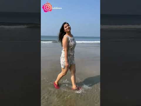 After Bigg Boss Inaya Sulthana Enjoying in the Beach ❤😍 | #InayaSulthana #Shorts #Reels #InstaReels