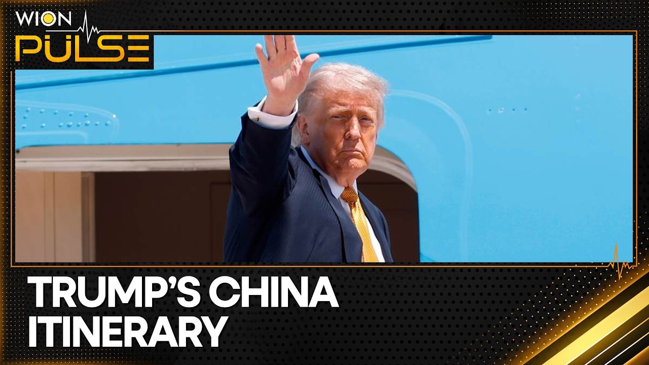 US President Donald Trump’s Busy Schedule During His Three-Day China Visit | WION Pulse