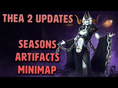 Thea 2: The Shattering - 2019 Updates - Seasons, Artifacts, Minimap!