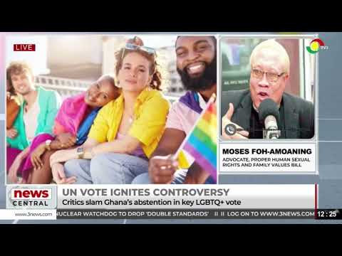 Foh-Amoaning Slams Gov’t for Abstaining from LGBTQ+ Vote