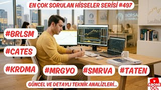 #BRLSM #CATES #KRDMA #MRGYO #SMRVA #TATEN  EN ÇOK SORULAN HİSSELER SER