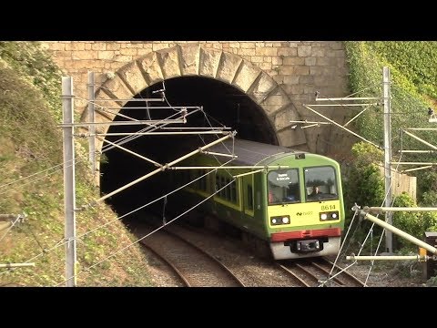 Irish Rail 8510 Class Dart Train number 8614 - Vico Road, Dublin