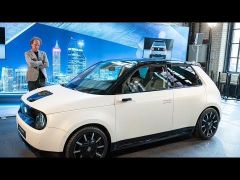 2020 - Honda e - Honda zeigt seriennahen Prototype seines ersten Elektroautos I Kotaro Yamamoto