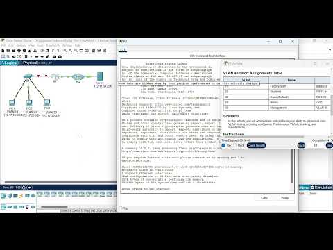 SRWE 4.5.1 Packet Tracer - Inter-VLAN Routing Challenge