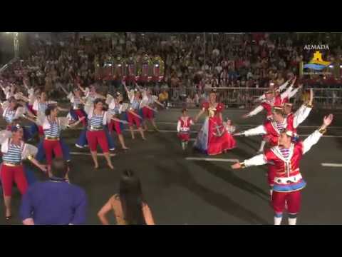 3.º lugar Marchas Populares de Almada 2018: Marcha do Beira Mar de Almada