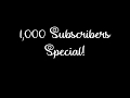 Thank You For 1K Subs