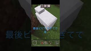 久々マイクラ開いたらホラー要素が追加されてた😅💦