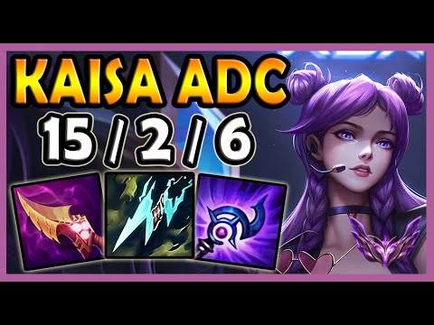Kaisa vs Ziggs (54% WIN RATE) ADC- Korea Master Patch 13.14 ✅