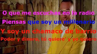 GUE&#39; PEQUENO ft EL MICHA - MILIONARIO - CON TESTO KARAOKE