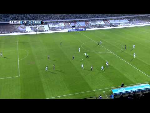 Gol de Nolito (2-0) Celta de Vigo - Rayo Vallecano