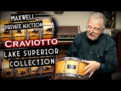 Craviotto Timeless Timber Lake Superior Collection Snare Drums - Private Auction