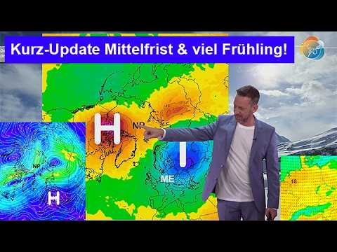 Kurz-Update Mittelfrist: Viel mildes Frühlingswetter im März durch Hochdruck. Wie lange und warum?