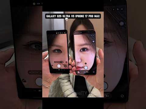 Galaxy S25 Ultra vs IPhone 17 Pro Max Camera Test ☠️ #shorts #samsung #iphone #cameratest #zoomtest