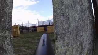 preview picture of video 'Munchi at KW Paintball using tiny's Vanguard Demon.'