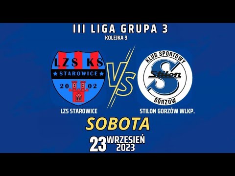 LZS STAROWICE DOLNE 0 - 7 STILON GORZÓW  III Liga Gr. 3 KOLEJKA 9 2023/2024 SKRÓT