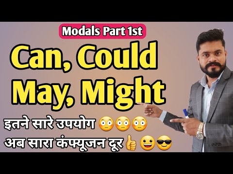 Detail Video on CAN COULD MAY MIGHT Can Could May Might Can be Could be May be Might be
