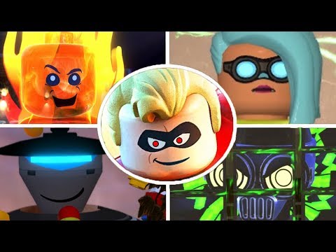 LEGO The Incredibles - All Bosses