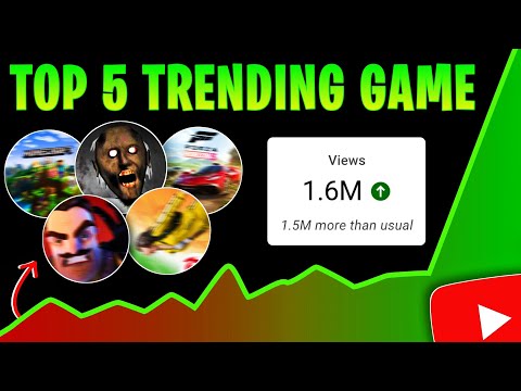 Top 5 Trending Games Low Competition | Grow Your Gaming Channel 2023