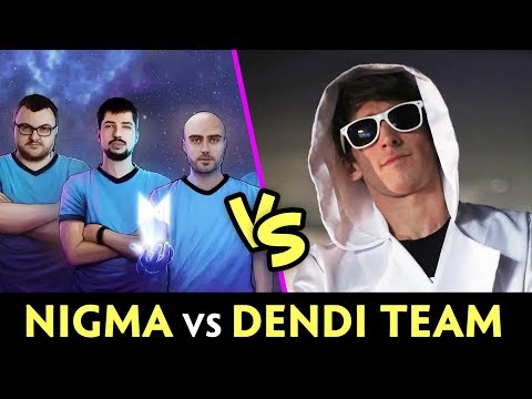 Team DENDI vs NIGMA — 7.23 ranked party
