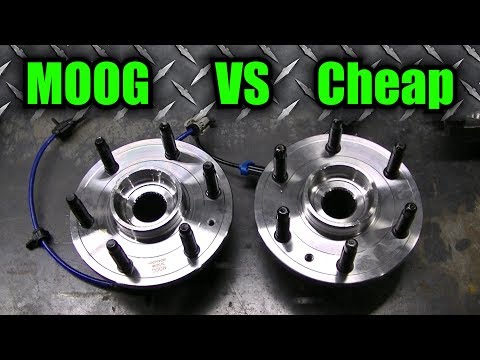 MOOG Wheel Bearing VS Cheap Wheel Bearing