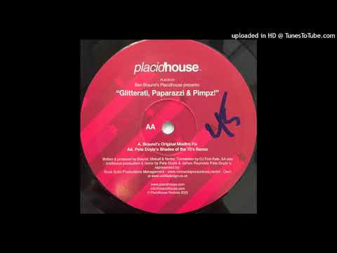 Placidhouse | Glitterati, Paparazzi & Pimpz! (Pete Doyle's Shades Of The 70's Remix)