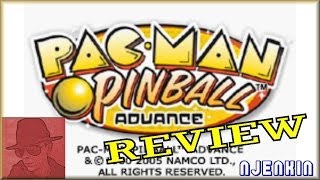 Pac-Man Pinball Advance - on the Game Boy Advance (GBA)  with Commentary !!