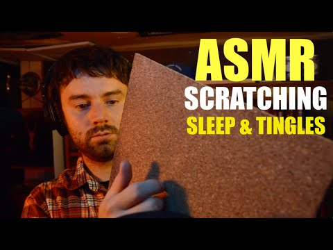 ASMR Scratching for Sleep and Tingles - Cork, Hardcover Book, Canvas