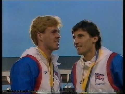 Coe, McKean & Cram - European 800m Final, Stuttgart 1986.