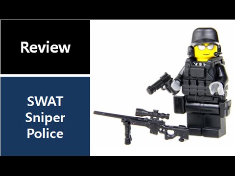 Lego Sniper swat custom review (레고 커스텀 swat 저격수 리뷰)