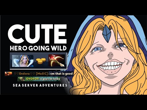 HOW TO BE CUTE AND SCARY AT THE SAME TIME (dota 2 silly strats)