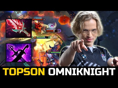 TOPSON MID OMNIKNIGHT - RIGHT CLICK BUILD DOTA 2