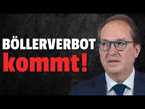 💥Silvester GESTRICHEN: Dobrindt prüft KOMPLETTES Böllerverbot!!