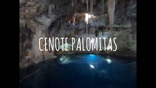 preview picture of video 'Cenote Palomitas , Yucatan , Mexico'